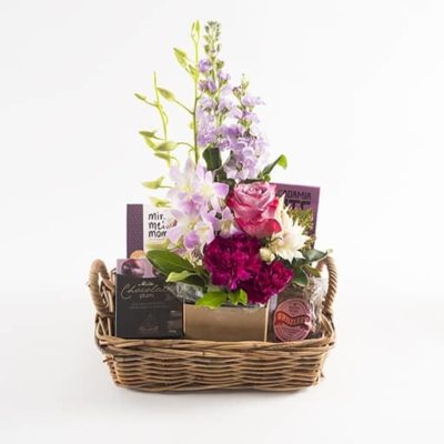 gift basket flowers & gourmet