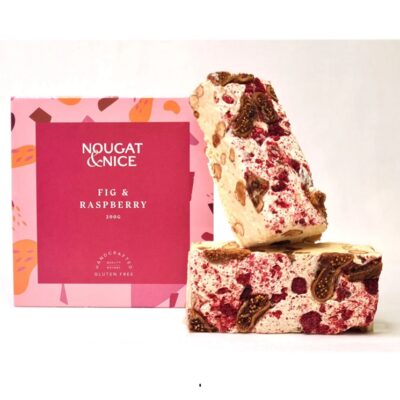 Fig & Raspberry nougat