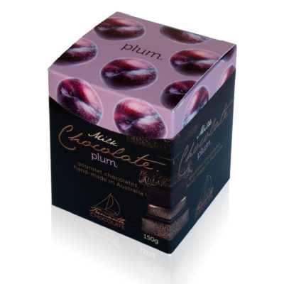 Chocolate gift box chocolate coated plum