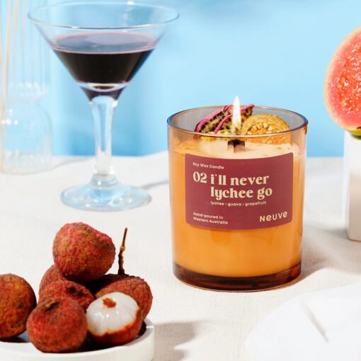 Neuve candle - i'll never lychee go
