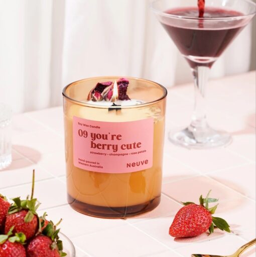 Neuve Candle - you're berry cute