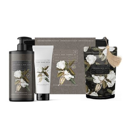 Classic White Florals Gift Set