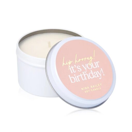 Quote candle birthday