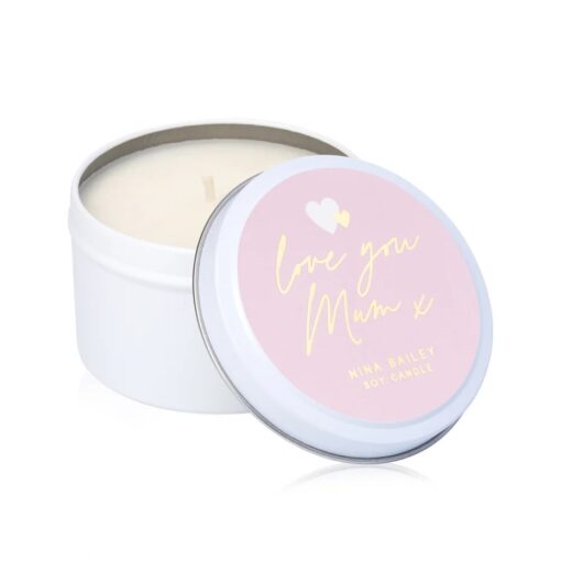 Quote candle Love You Mum