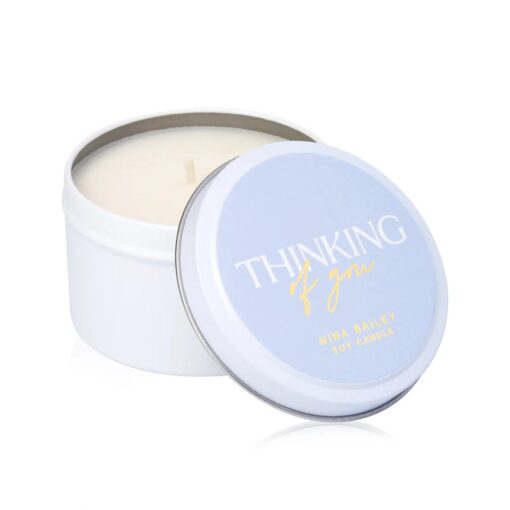 Quote candle - Thinking of You