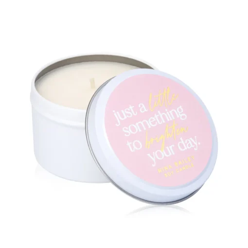 Quote candle Just a Little Something